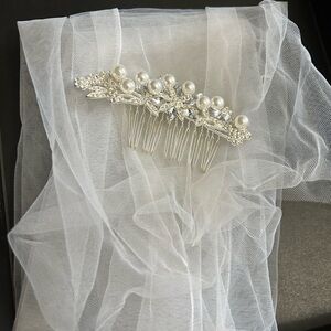 Bridal Gloves white Tulle Sleeves/Gloves extra long